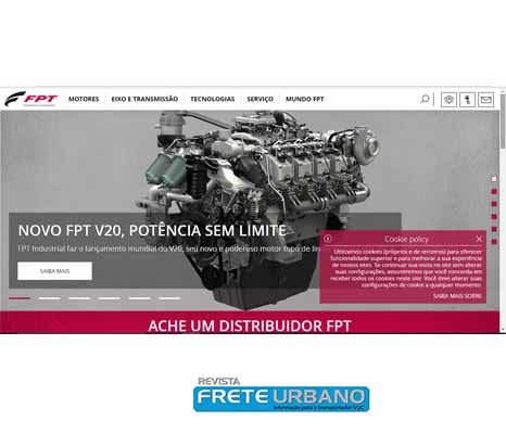 FPT Industrial apresenta seu novo site mais moderno e leve