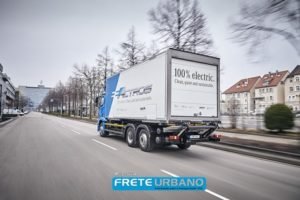 Mercedes-Benz Trucks inicia testes com caminhão elétrico