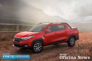 Nova Fiat Strada Volcano topo de linha para o transporte exigente