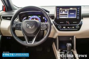 Toyota Corolla Cross chega em versão flex e híbrida