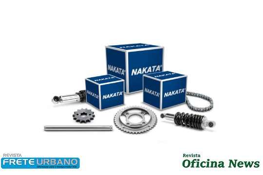 Nakata lança kits de transmissão para motocicletas Honda e Yamaha